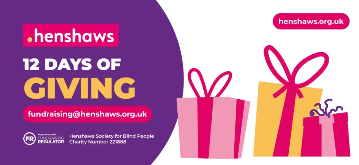 Henshaws Arts and Crafts Centre 12 Days of Giving 2025